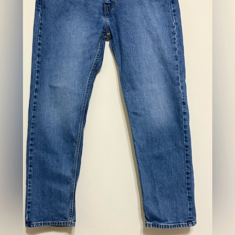 Levi's 505 Jeans Men’s Regular Fit Straight Leg Denim Blue size 38X32
